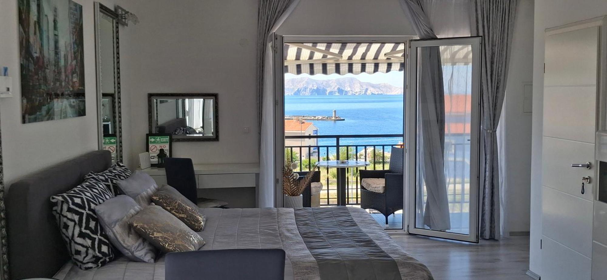 Beautyful sea view 6 studio Danijela Senj  Exterior foto