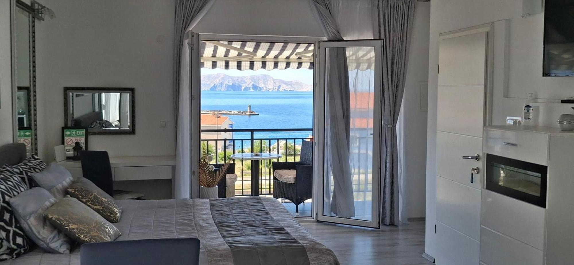 Beautyful sea view 6 studio Danijela Senj  Exterior foto